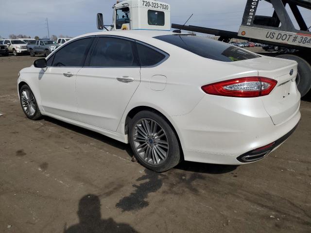 3FA6P0H93FR114050 - 2015 FORD FUSION SE WHITE photo 2