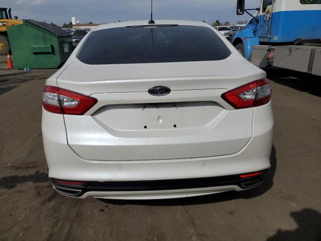 3FA6P0H93FR114050 - 2015 FORD FUSION SE WHITE photo 6