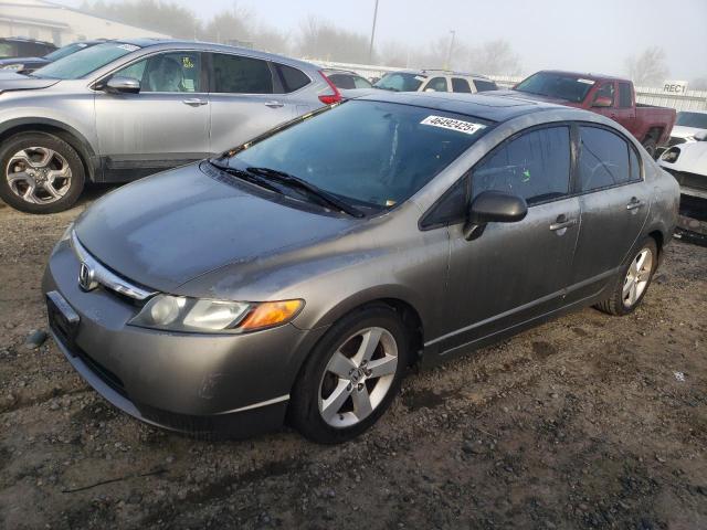 2HGFA16938H506305 - 2008 HONDA CIVIC EXL ვერცხლისფერი ფოტო 1