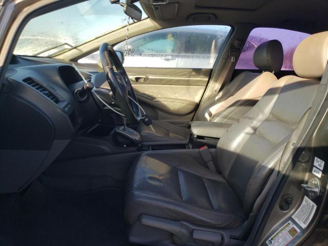 2HGFA16938H506305 - 2008 HONDA CIVIC EXL ვერცხლისფერი ფოტო 7