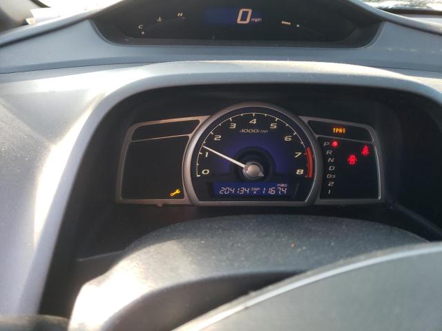 2HGFA16938H506305 - 2008 HONDA CIVIC EXL ვერცხლისფერი ფოტო 9