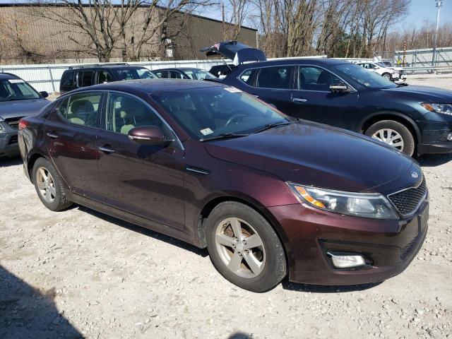 5XXGM4A74EG297737 - 2014 KIA OPTIMA LX BURGUNDY photo 4