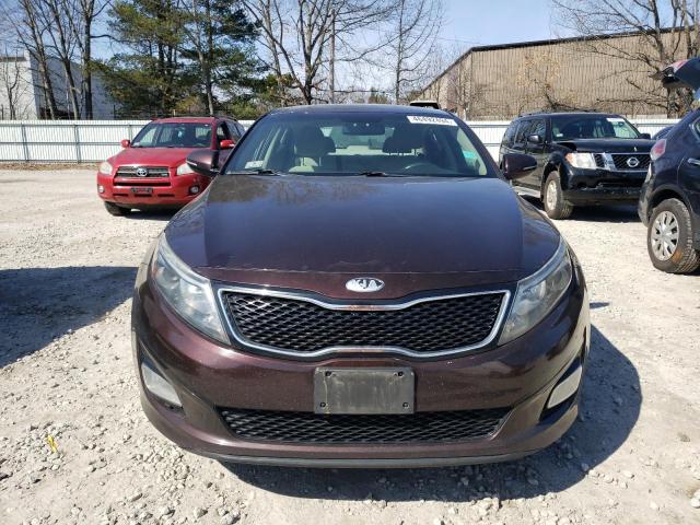 5XXGM4A74EG297737 - 2014 KIA OPTIMA LX BURGUNDY photo 5