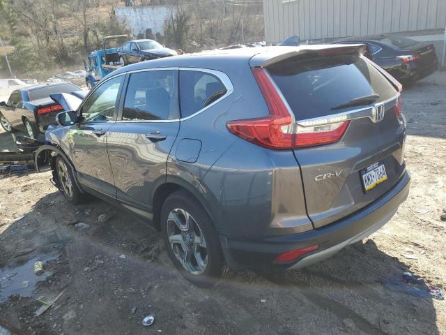 7FARW2H80JE032207 - 2018 HONDA CR-V EXL GRAY photo 2