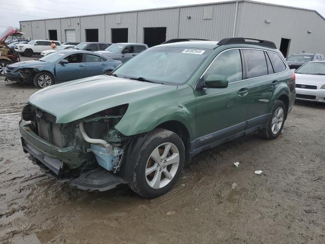 4S4BRBCC8D3259688 - 2013 SUBARU OUTBACK 2.5I PREMIUM GREEN photo 1