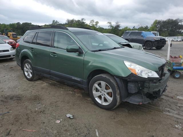 4S4BRBCC8D3259688 - 2013 SUBARU OUTBACK 2.5I PREMIUM GREEN photo 4