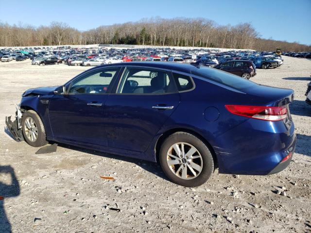 5XXGT4L34HG177695 - 2017 KIA OPTIMA LX BLUE photo 2