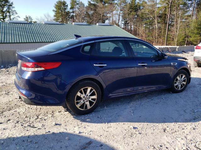 5XXGT4L34HG177695 - 2017 KIA OPTIMA LX BLUE photo 3