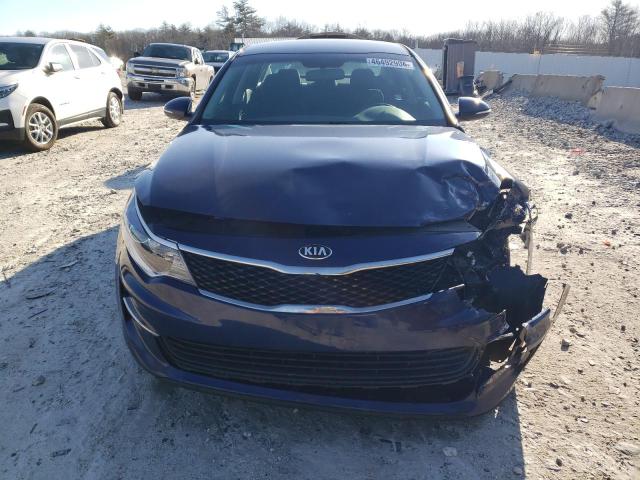 5XXGT4L34HG177695 - 2017 KIA OPTIMA LX BLUE photo 5