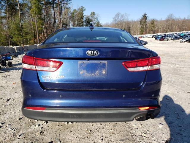 5XXGT4L34HG177695 - 2017 KIA OPTIMA LX BLUE photo 6