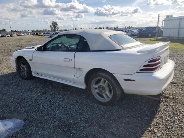 1FALP45T4SF279610 - 1995 FORD MUSTANG GT WHITE photo 2