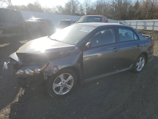 5YFBU4EE6DP220697 - 2013 TOYOTA COROLLA BASE SILVER photo 1