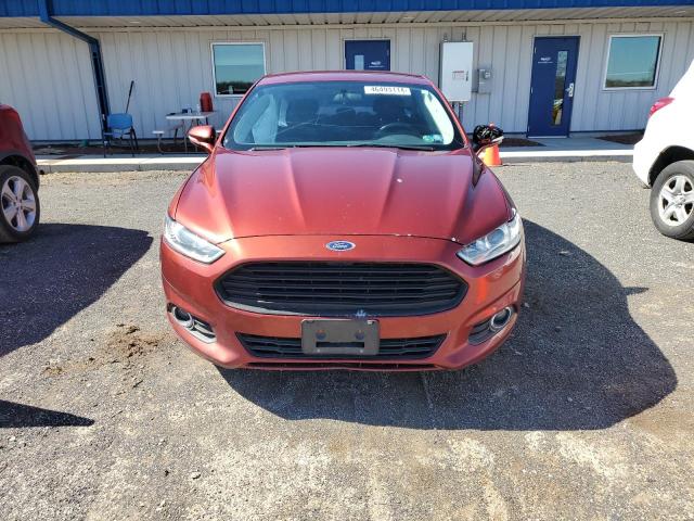 3FA6P0HD4ER378235 - 2014 FORD FUSION SE ORANGE photo 5