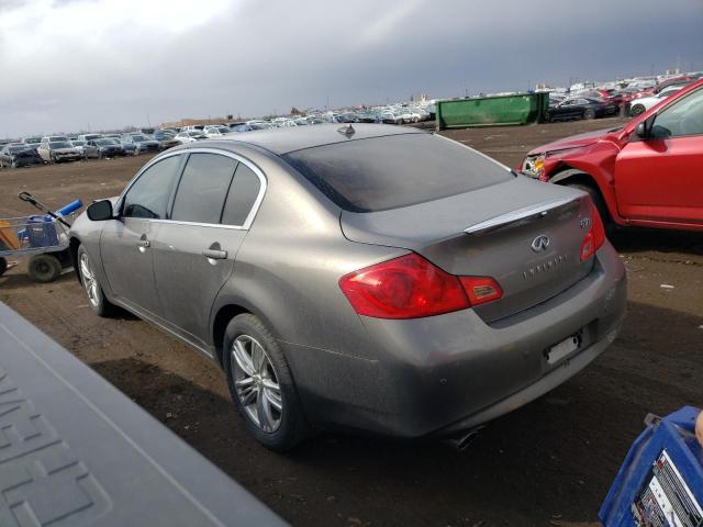 JN1CV6AR4AM250742 - 2010 INFINITI G37 GRAY photo 2