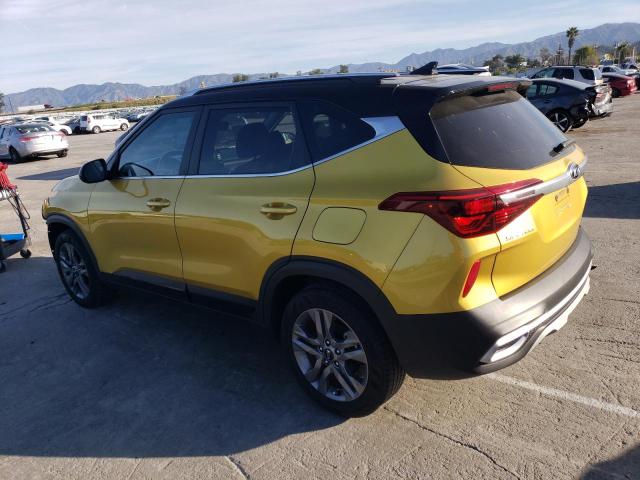 KNDEU2AA4M7174941 - 2021 KIA SELTOS S YELLOW photo 2