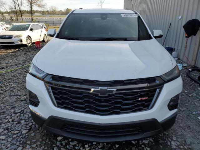 1GNERJKW4PJ273019 - 2023 CHEVROLET TRAVERSE RS WHITE photo 5