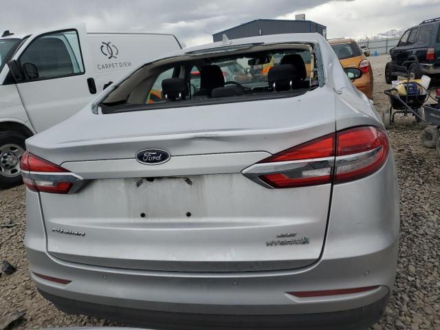 3FA6P0LU4KR272130 - 2019 FORD FUSION SE SILVER photo 6