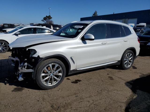 5UXTR9C58KLE14225 - 2019 BMW X3 XDRIVE30I WHITE photo 1