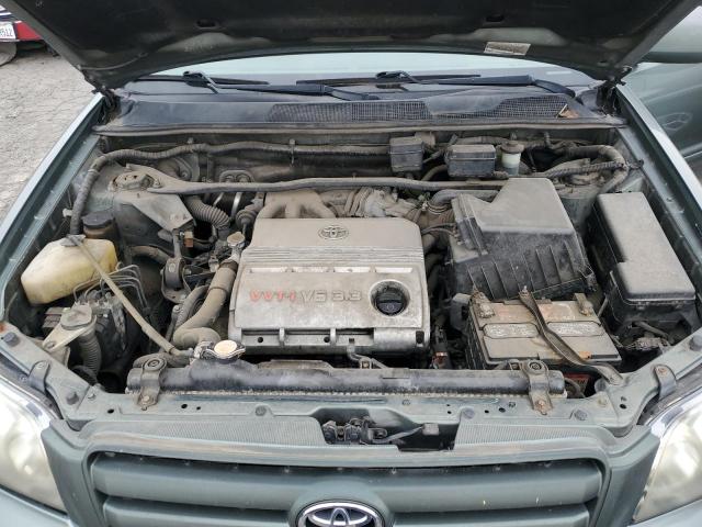 JTEDP21A360124719 - 2006 TOYOTA HIGHLANDER LIMITED GREEN photo 11