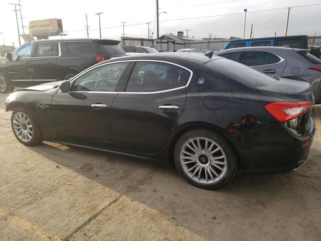 ZAM57XSA6E1082152 - 2014 MASERATI GHIBLI BLACK photo 2