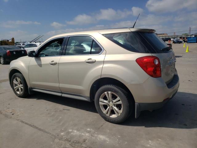 2GNALBEK0C1325068 - 2012 CHEVROLET EQUINOX LS BEIGE photo 2