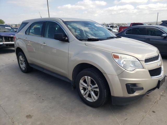 2GNALBEK0C1325068 - 2012 CHEVROLET EQUINOX LS BEIGE photo 4