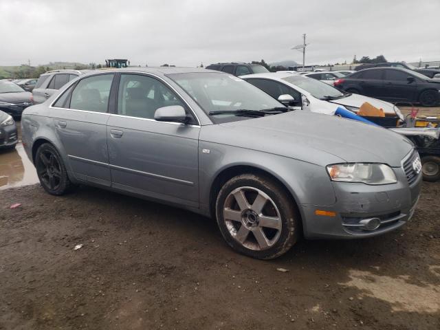 WAUDF78E97A056562 - 2007 AUDI A4 2.0T QUATTRO GRAY photo 4