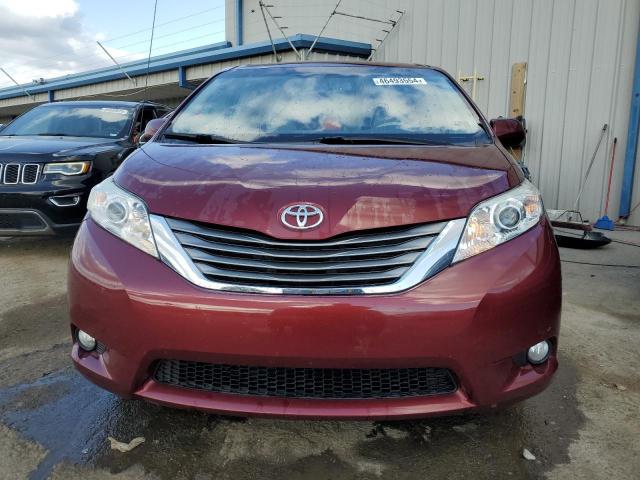 5TDYK3DC3ES413554 - 2014 TOYOTA SIENNA XLE BURGUNDY photo 5