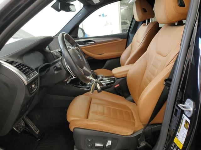 5UXTY9C03M9E25415 - 2021 BMW X3 XDRIVEM40I შავი ფოტო 7