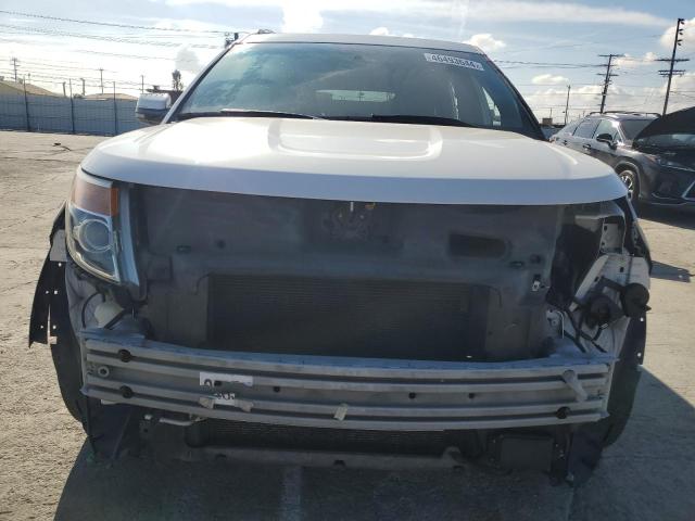 1FMHK8F82BGA93487 - 2011 FORD EXPLORER LIMITED WHITE photo 5