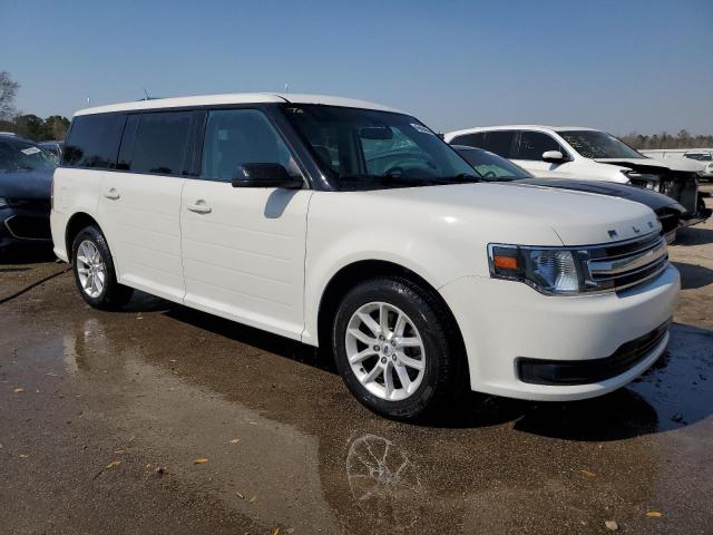 2FMGK5B82EBD01542 - 2014 FORD FLEX SE WHITE photo 4