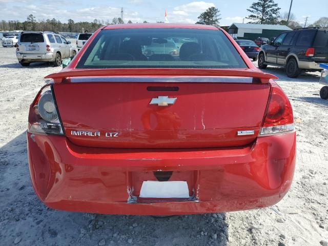 2G1WT57K091139898 - 2009 CHEVROLET IMPALA 1LT RED photo 6