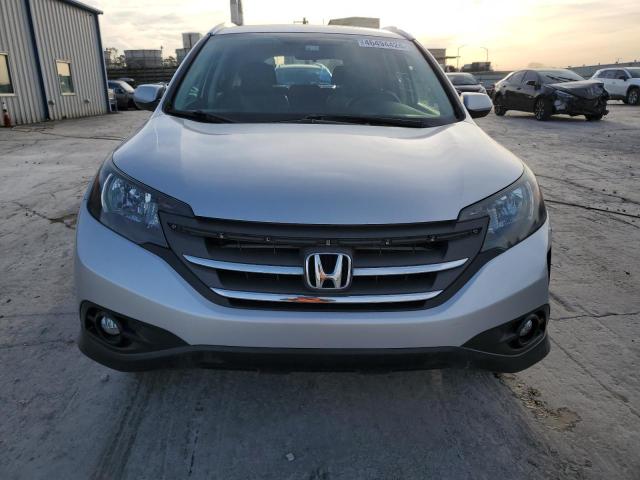 2HKRM4H79DH668487 - 2013 HONDA CR-V EXL SILVER photo 5