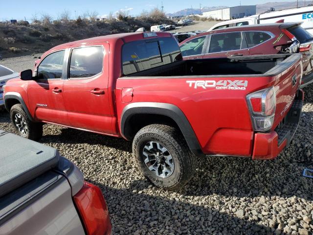 3TMCZ5AN2LM299194 - 2020 TOYOTA TACOMA DOUBLE CAB RED photo 2