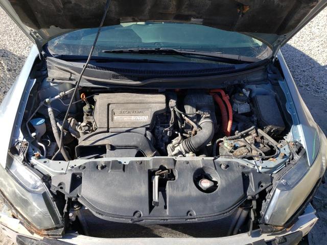 19XFB4F28DE000314 - 2013 HONDA CIVIC HYBRID SILVER photo 11