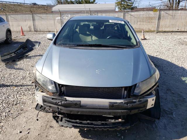 19XFB4F28DE000314 - 2013 HONDA CIVIC HYBRID SILVER photo 5