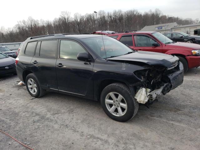 5TDBK3EH7AS034129 - 2010 TOYOTA HIGHLANDER BLACK photo 4