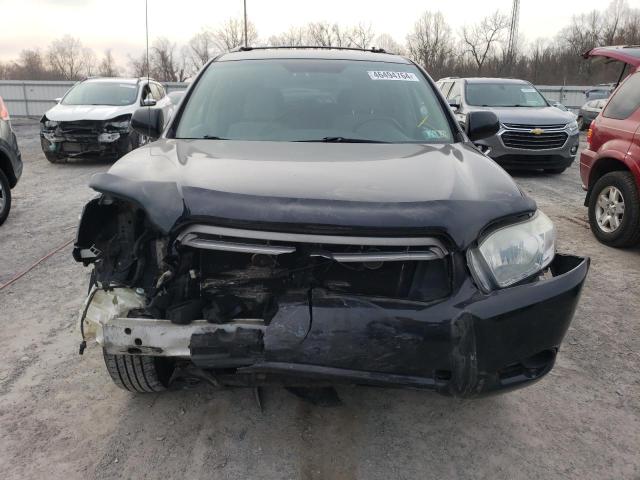 5TDBK3EH7AS034129 - 2010 TOYOTA HIGHLANDER BLACK photo 5