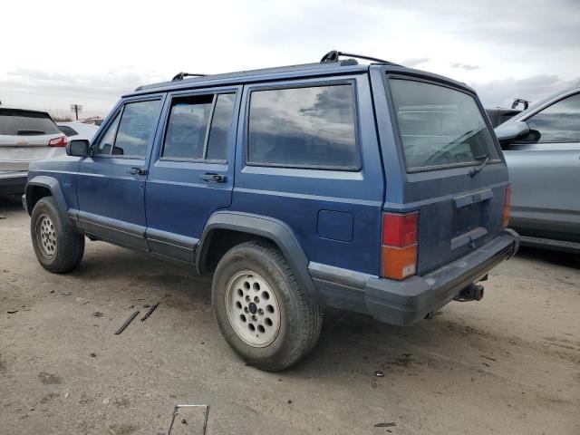 1J4FJ68S9TL105214 - 1996 JEEP CHEROKEE SPORT BLUE photo 2