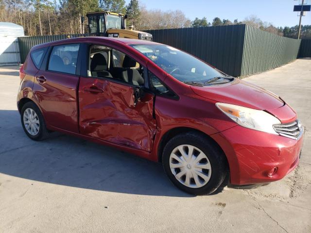 3N1CE2CP5FL406373 - 2015 NISSAN VERSA NOTE S RED photo 4