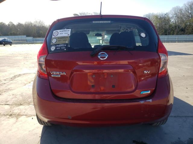 3N1CE2CP5FL406373 - 2015 NISSAN VERSA NOTE S RED photo 6