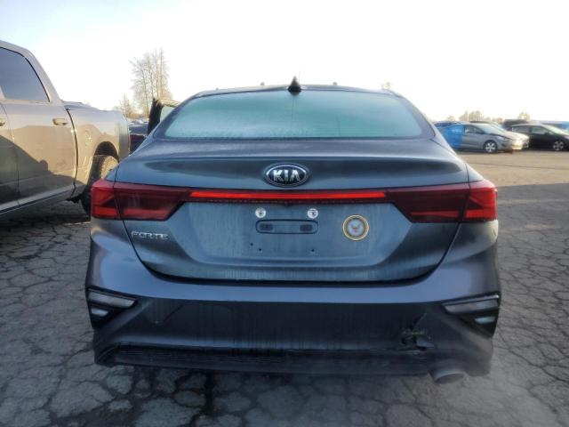 3KPF24AD8KE049132 - 2019 KIA FORTE FE GRAY photo 6