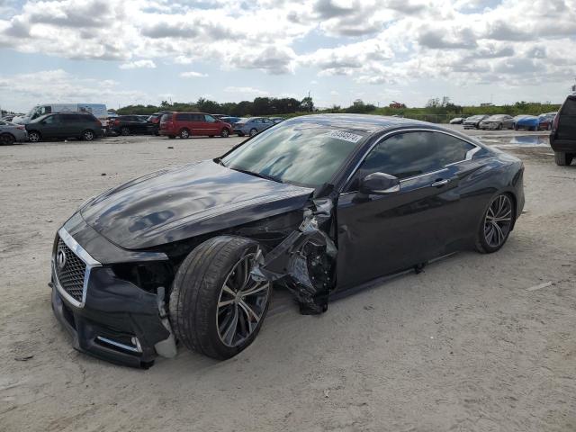 JN1EV7EK1JM341057 - 2018 INFINITI Q60 LUXE 300 BLACK photo 1