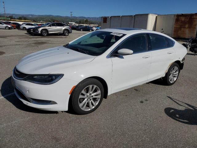 1C3CCCAB4FN679342 - 2015 CHRYSLER 200 LIMITED WHITE photo 1