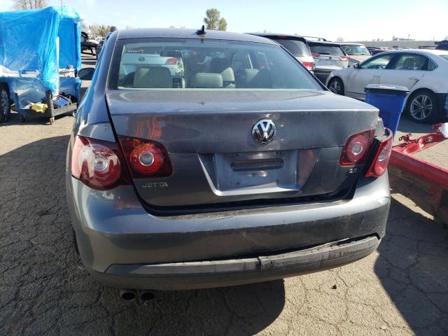 3VWRZ71K79M099042 - 2009 VOLKSWAGEN JETTA SE GRAY photo 6