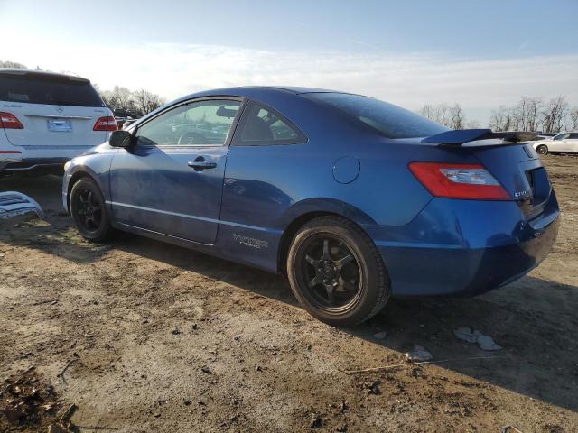 2HGFG21569H700496 - 2009 HONDA CIVIC SI BLUE photo 2