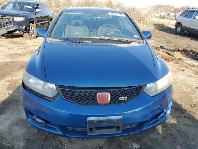 2HGFG21569H700496 - 2009 HONDA CIVIC SI BLUE photo 5