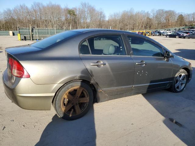 1HGFA16876L016294 - 2006 HONDA CIVIC EX GRAY photo 3