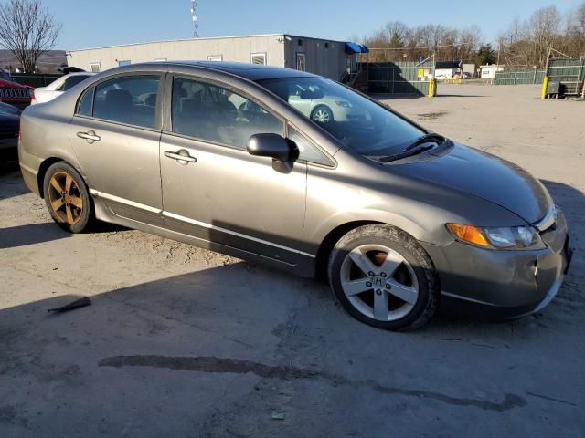 1HGFA16876L016294 - 2006 HONDA CIVIC EX GRAY photo 4