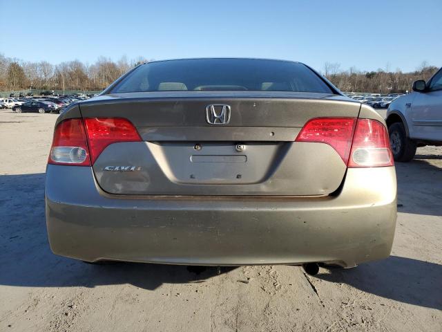 1HGFA16876L016294 - 2006 HONDA CIVIC EX GRAY photo 6